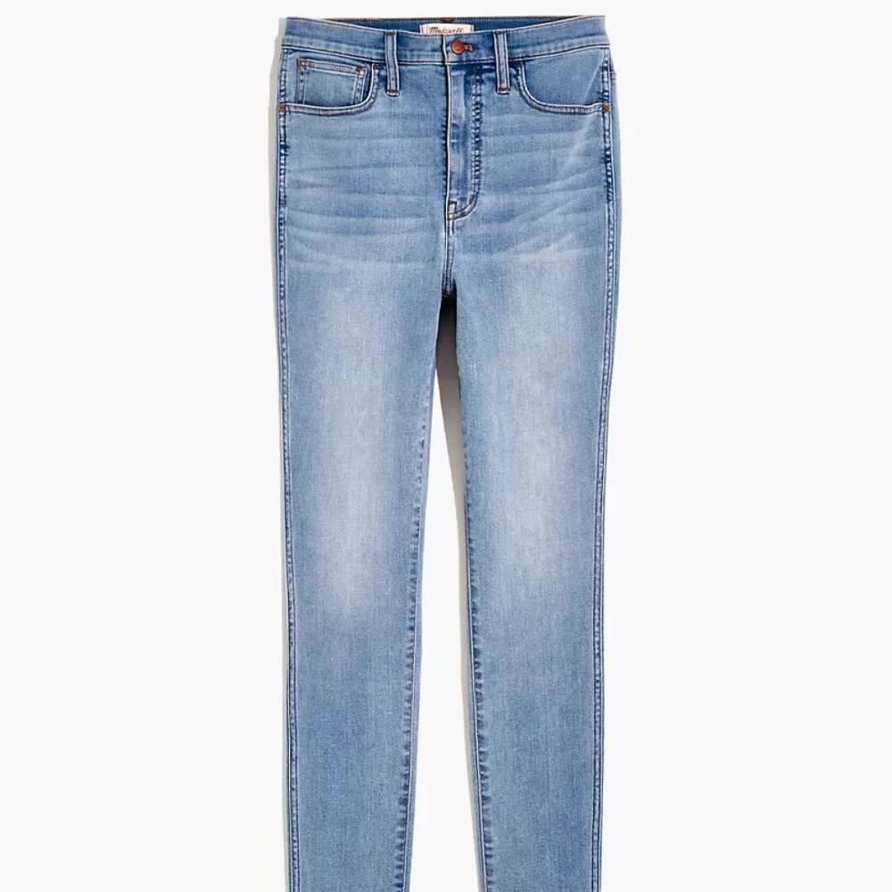 Madewell Sky Blue Skinny Jeans
